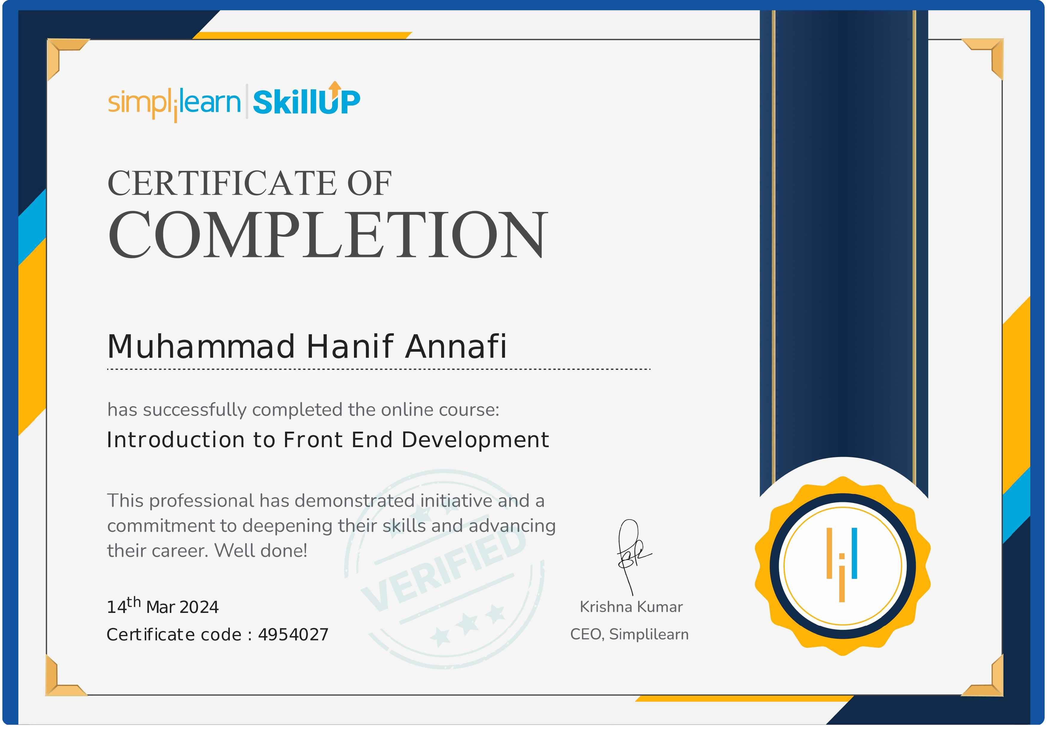 Introduction to Front End Development